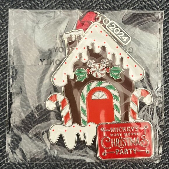 Mickey’s Very Merry Christmas Party (MVMCP) 2024 Ornament - Picture 1 of 2